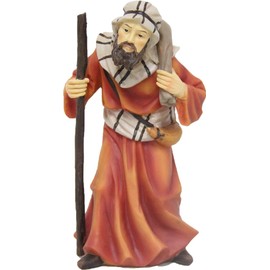 FADEDA Camel Driver/Height: 7 cm/Hand-painted/Detailed Nativity Scene Figures - Christmas Table Decoration Nativity Accessories