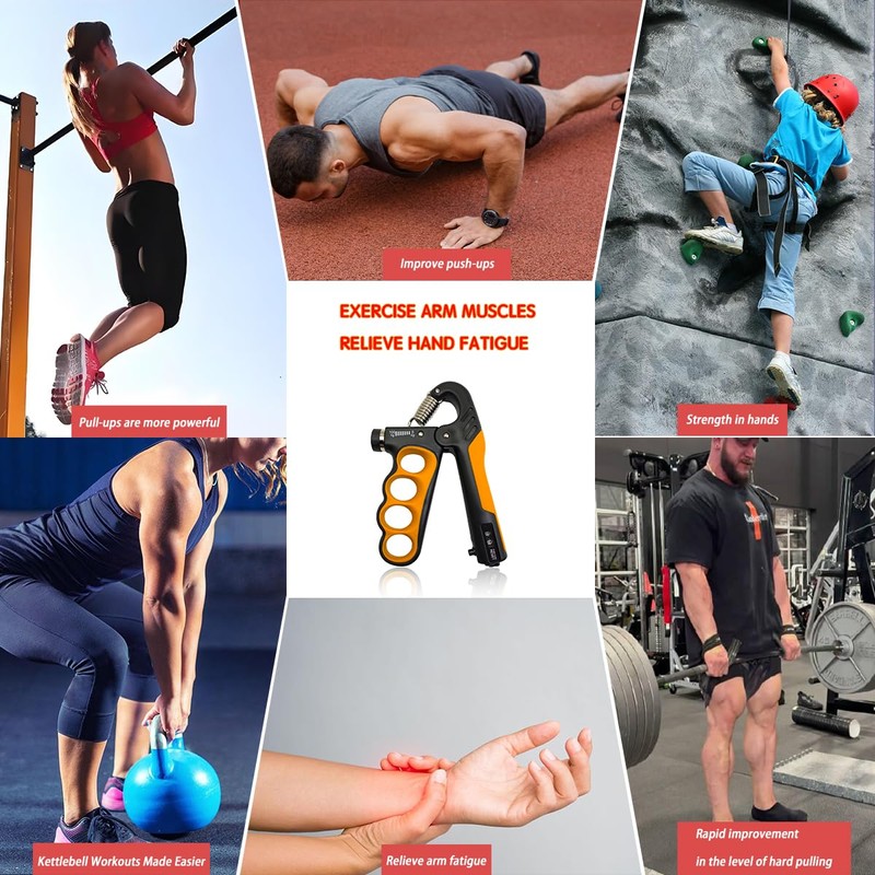 Grip Strengthener,Grip Strength Trainer,Hand Grip Strengthener,Hand Grip Strength Trainer,Forearm Strengthener,Forearm