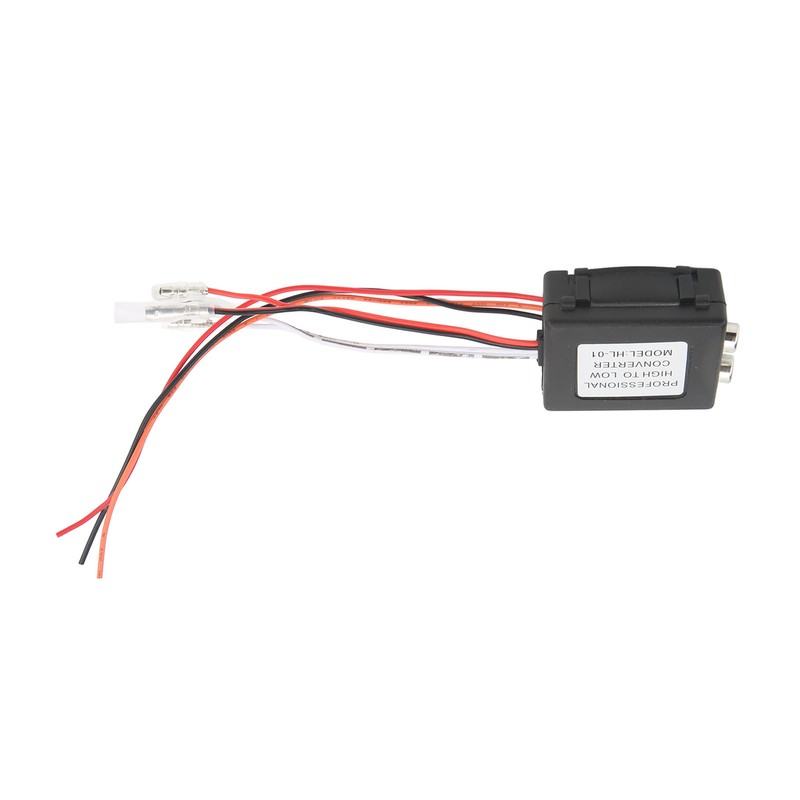2 Channel Car Speaker to RCA Line Output Converter High