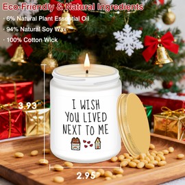 Homsolver Gifts for Women, Birthday Gifts for Women, Christmas Stocking Stuffers Unique Friendship Gift for Best Friend Birthday, Her, BFF, Sisters, Besties, Mom - Funny Lavender Scented Candles
