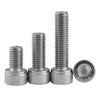M8-1.25 x 25mm Socket Head Cap Screws Metric, Hex Socket