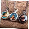 Gatuida Vintage Pocket Watch Necklace Timeless Charm for Family and