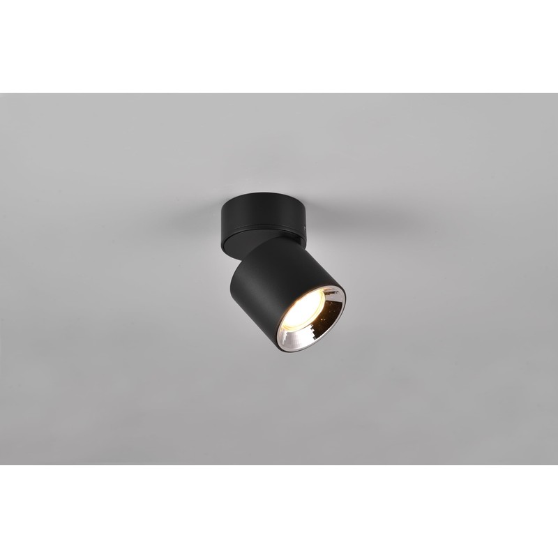 Trio Leuchten Guayana 651000132 Recessed and Surface-Mounted Light Metal Black
