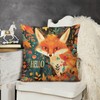 Joyidec Pack of 4 Fall Fall Leaves Fox Autumn Decorative
