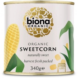 Biona Organic Sweetcorn 340g