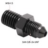 Podavelle Metric M10x1.5 to 3AN Male Flare Adapter Fuel Fitting