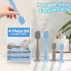 Bonison 4-Pack Diaper Cream Spatula - Soft Silicone Butt Paste
