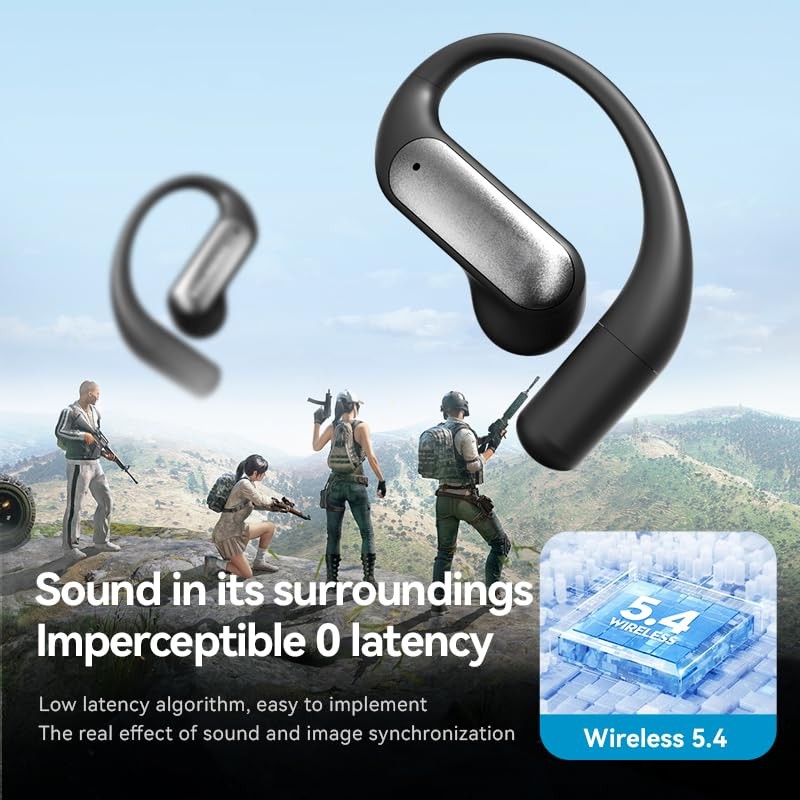 7JI AI Language Translation Earbuds,Smart Bluetooth Translator Device with 144