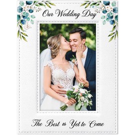 Wedding Gifts for Couples 2026 - Boho Floral Wedding Picture Frame