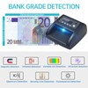 Mini UV Counterfeit Bill Detector EUR Money Counter Automatic Money
