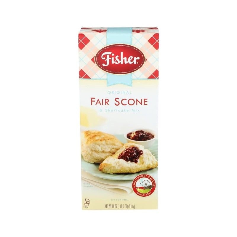 Fisher Scones, 1 Cranberry Orange, 1 Original, 1 Maple Cinnamon