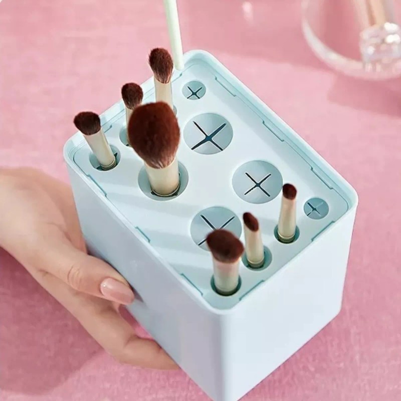Electronic Gets Caja De Almacenamiento Para Brochas De Maquillaje Innovador