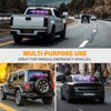 XRIDONSEN 35 inch Traffic Advisor Light Bar 144 LED Blue
