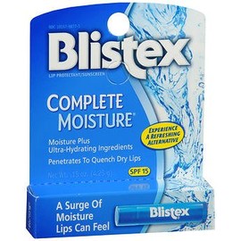 Blistex Complete Moisture Lip Protectant SPF 15, Pack of 5