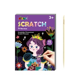 Avenir Scratch and Play Princess Craft Kit for Around 3 Years Old AN221658