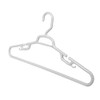 19" Heavy Duty Plastic Hangers - Set of 12 -