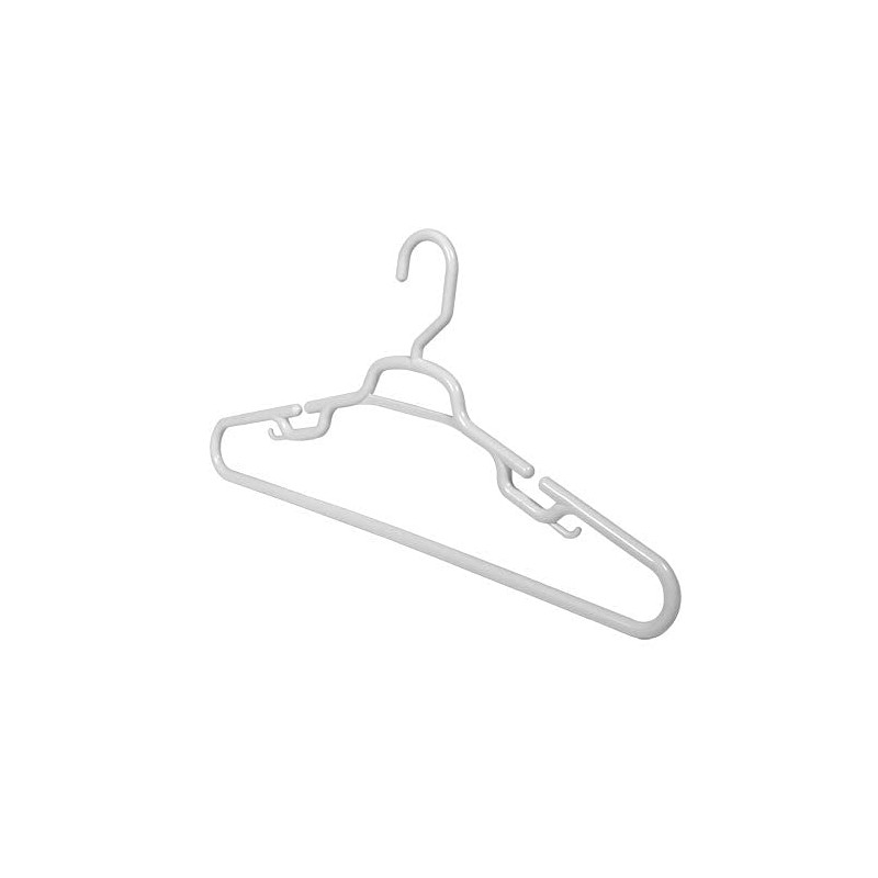 19" Heavy Duty Plastic Hangers - Set of 12 -