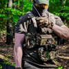 YAKEDA Tactical Chest Mini Rig Vest with Magazine Pouch Adjustable