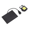 Monocrystalline Solar LED Light 5W IP68 Waterproof USB Rechargeable Solar