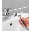 WENKO 22866100 Shower for handbasin - Mobile hand shower with