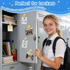 Grtard 12 Pack Gold Magnetic Clips, Fridge Magnets Refrigerator Magnets,
