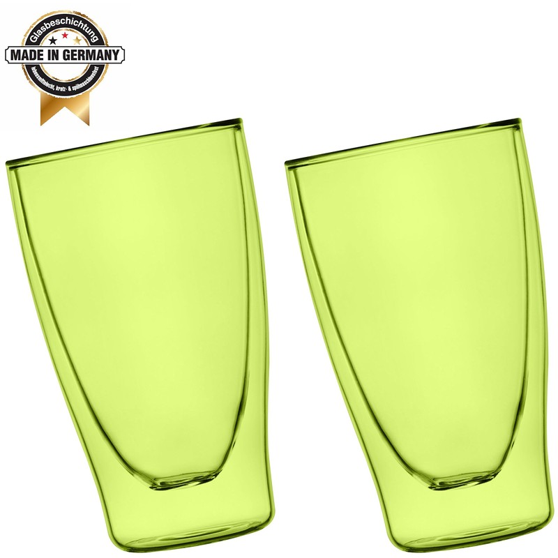 bedida Feelino 2 x 400 ml Green XL Double-Walled Coffee