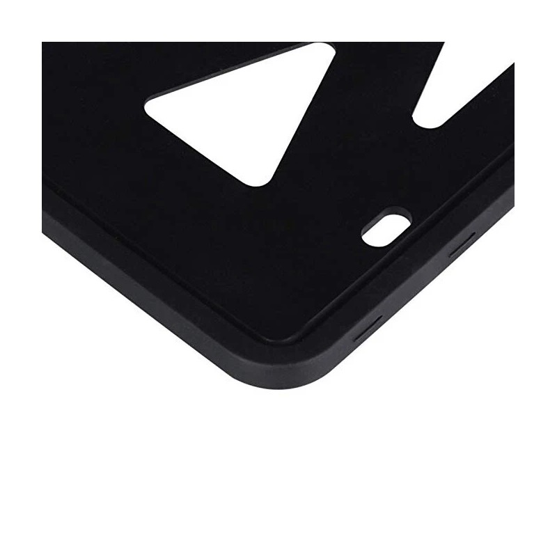 BLVD ONE Silicone License Plate Frame Anti-Rattle with Installation Screws