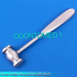 ODONTOMED Bone Mallet Round Handle Steel Orthopedic Surgical Instruments New