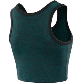 XUJI Cotton Breathable Buckle Short Chest Breast Binder Trans Lesbian Tomboy (G, XL) Green
