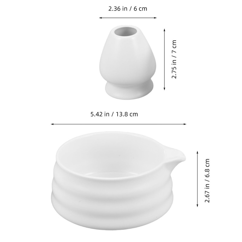Gatuida 1 Set Ceramic Matcha Kit Japanese Tea Ceremony Set