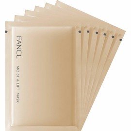 FANCL Moist & Lift Mask, M & L Mask, 0.9 fl oz (28 ml) x 6 Pieces