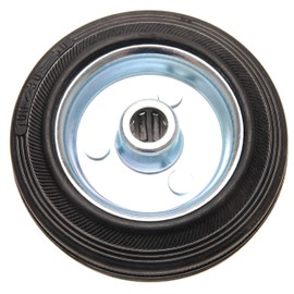 BGS Diy 80959 | Solid Rubber Wheel | steel rim | Ø 100 mm