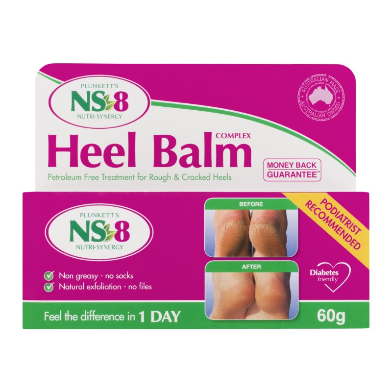 Plunkett's NUTRI SYNERGY 8 NS 8 Heel Balm Complex Tube