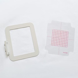 Bequilter SA432M 4"x4" Magnetic Embroidery Hoop with 4Pcs Blue Strong Magnets Compatible with Brother SE600 SE400 SE625 SE425 PE550D PE540D PE535 PE525 PE500 Innovis Babylock