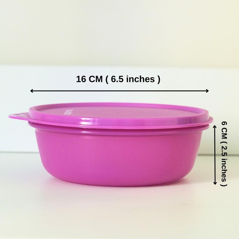 Tupperware Leftover Bowl Set Storage Food Containers (600ML x 3pcs)