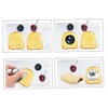 Gatuida Round Sandwich Sealer Mold Sandwich Cutter and Pressing Tool