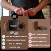 SKILO Rolling Knife Sharpener Made of Black American Walnut -
