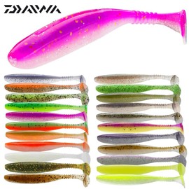 Daiwa SOFT LURE TOURNAMENT D'FIN - PACK OF 7-5, By 7, File, 12, 10