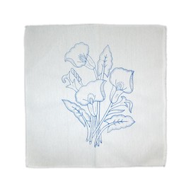 Servilletas para Bordar a Mano Mexicanas Con Dibujo | Mexican Napkins with Drawing for Hand Embroidered (Flowers 1)