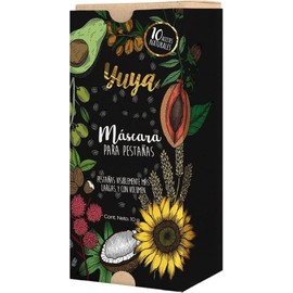 Republic Cosmetics Yuya Rimel - Mascara de pestañas - Flash Eyelash serum - Rimel Rizador de pestañas - Makeup - 10 Aceites Naturales - 10g