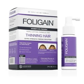 Trioxidil 10% Foligain para Mujer Anticaída y Regeneración Capilar