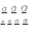 Sutemribor 304 Stainless Steel 7-21mm Single Ear Hose Clamps Assortment