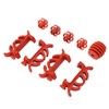 Rubber Shock Absorption Set Bow String Piece Dampening Stabilizer for