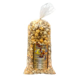 Gold Dust Kettle Corn | Miner’s Mix | Cheddar and Caramel Popcorn | Sweet and Salty | Cheese and Caramel Popcorn Mix | Popped Popcorn Snack Bag | Non GMO | Made in Nebraska | 7 oz Bag | 1 Pack
