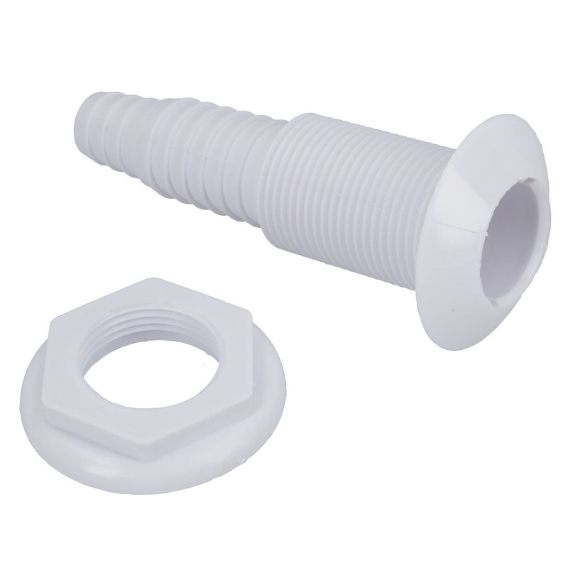AB Tools 1" BSP Plastic Skin Through Hull Fitting 19mm
