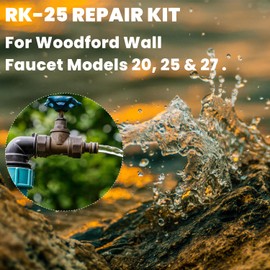 RK-25 Repair Kit for Woodford Model 20 25 27 Faucet Outdoor Wall Faucet Repair Kit