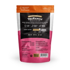 TRURANCH 6" Pork Skin Twists, Chicken-Wrapped Jerky, Made with Real Pork Skin, Rawhide Alternative, Healthy Dog Chews, 1 Bag, 4 Count