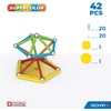 Geomag, Supercolor Recycled Magnetic Constructions, Colourful Rods and Panels, 42