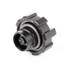 Rugged Ridge 11229.10 Black Elite Aluminum Fuel Cap, for 2007-2018