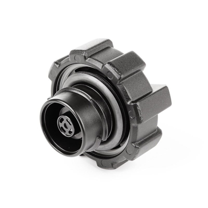 Rugged Ridge 11229.10 Black Elite Aluminum Fuel Cap, for 2007-2018